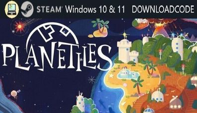 NEU PC Computer Spiel Planetiles für Windows 10 11 STEAM Download Code Game Key