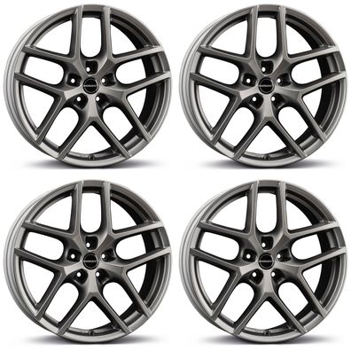 4 Borbet Felgen Y 8.5x19 ET48 5x108 TITAM für DS DS4