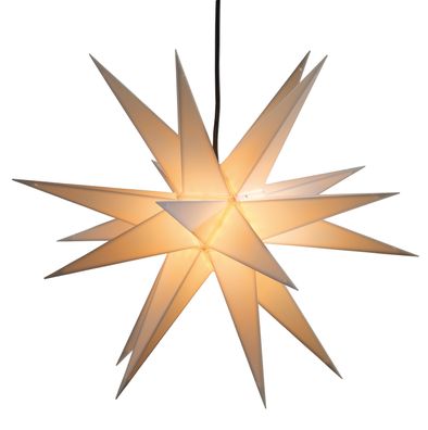 Saico-Adventsstern für den Innen- und Außenbereich, inklusive LED-Leuchtmittel