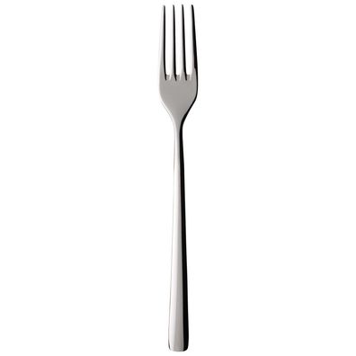 Villeroy & Boch Vorteilset 6 Stück Piemont Tafelgabel Edelstahl silber/platin