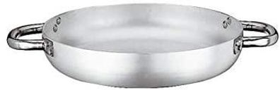 Sambonet Serie 6100 Aluminium/2 Griffe Pfanne 32 cm P0033-P00109-16115-32