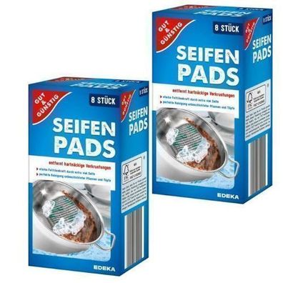 G&G Seifenpads Reinigungsschwämme - 16 Stück