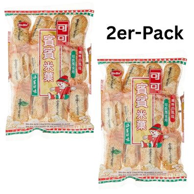2er-Pack Bin Bin Reiscracker Seetang 150g
