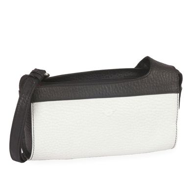 VOI Ricarda Umhängetasche 22175, schwarz/weiß, Damen