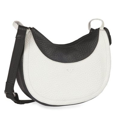 VOI Erika Umhängetasche 22177, schwarz/weiß, Damen