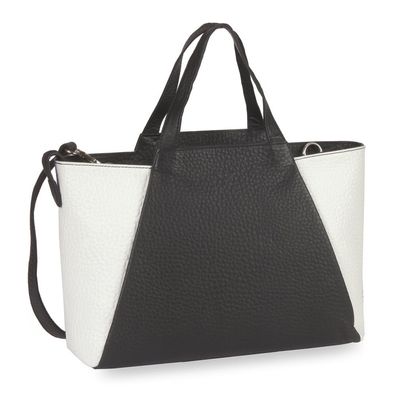 VOI Bristol Kurzgrifftasche 22182, schwarz/weiß, Damen