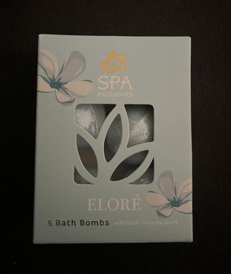 SPA exclusives ELORÉ 5 Bath Bombs 5x20g