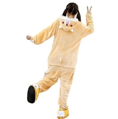 Corgi Husky Hund Kigurumi Onesie Erwachsene Tier Cosplay Pyjamas Plusch Homewear