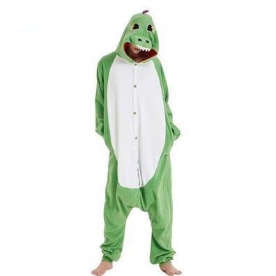 Gruner Drache Deluxe Kigurumi Erwachsene Tier Cosplay Pyjamas Plusch Weihnachten