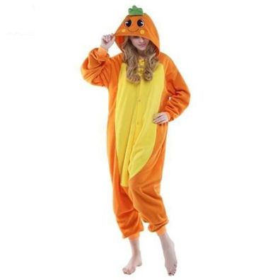 Karotte Kigurumi Onesie Erwachsene Tier Cosplay Pyjamas Plusch Weihnachten Party