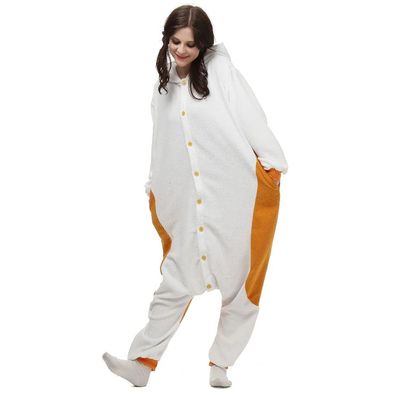 Hamtaro Hamster Kigurumi Onesie Erwachsene Unisex Tier Cosplay Pyjamas Plusch