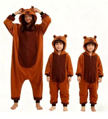 Tier Kigurumi Onesie Erwachsene Kinder Tier Cosplay Pyjamas Plusch Weihnachten