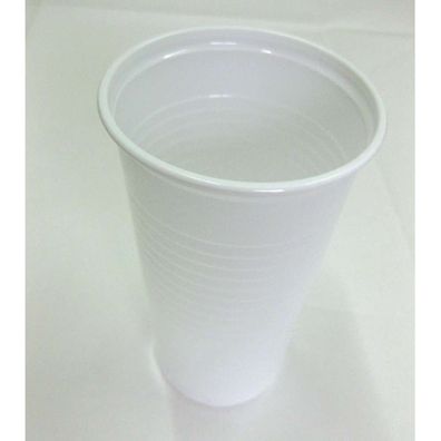 Trinkbecher - PP - 0,2 l - weiß - 100 Stück