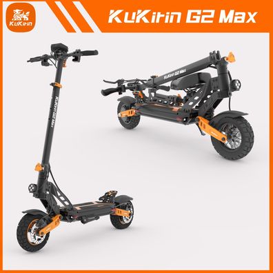 KuKirin G2 Max 1000W faltbarer Elektroroller, Höchstgeschwindigkeit 55km/h,20.8AhAkku