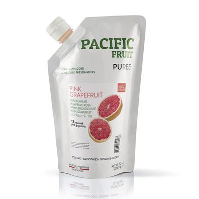 Pacific Fruit Püree Pink Grapefruit 1kg Fruchtpüree für Gelees, Mousse & Dressing