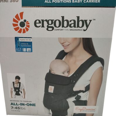 Ergobaby Omni 360 Puro Babytrage, Schwarz