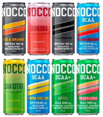 NOCCO BCAA Drink - Variety Pack 8er
