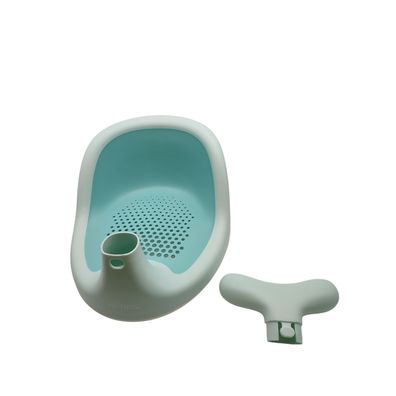 nunni Baby Badewannensitz ab 6 Monate Badesitz für Babywanne Dusche Wal-Design