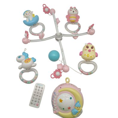 Kinderspielzeug-Mobile für das Kinderbett mit Musik von 0 bis 6 Monaten