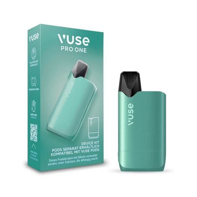 Vuse Pro One BOX Aqua Device Kit E-Zigarette, türkis