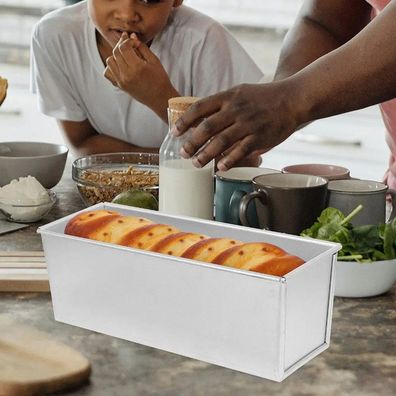 Bread Loaf Pans for Homemade Toast, with Cover & Non-Stick Baking Lid, Household Bak