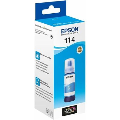 Epson Epson Ink 114 EcoTank Cyan (C13T07B240)