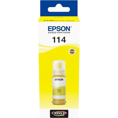 Epson Epson Ink 114 EcoTank Yellow Gelb (C13T07B440)