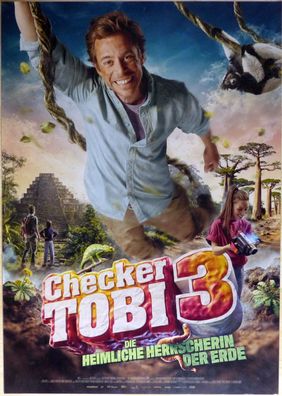 Checker Tobi 3 - Die heimliche Herrscherin der Erde - Orig. Kinoplakat A1- Filmposter