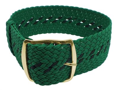 Minott Uhrenarmband Textilgewebe Perlon geflochten Dornschließe | 20mm