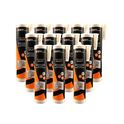12x BTI Tacolit KRAFT 0.29L Konstruktionskleber Direktverklebungen Spiegelkleber