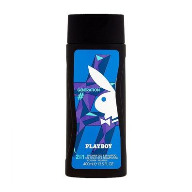 Playboy Generation For Him Duschgel & Shampoo 400 ml