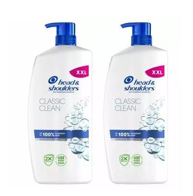 Head & Shoulders Classic Clean Shampoo 2x800ml