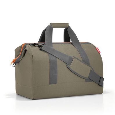 reisenthel allrounder L 30l olive green 1 MT5043 grün Reisetasche Tasche Sauna