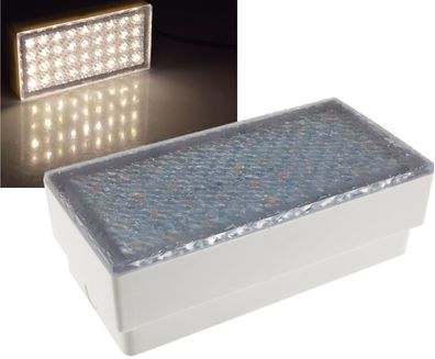 LED Pflasterstein "BRIKX 20" warmweiß 20x10x7cm, 3W, 220lm, IP67, 230V
