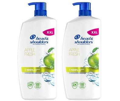 Head & Shoulders Apfel Frisches Shampoo 2x800ml
