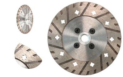 Kombi-Diamanttrennscheibe D 230 x M14 , Trennen/Schleifen für Naturstein