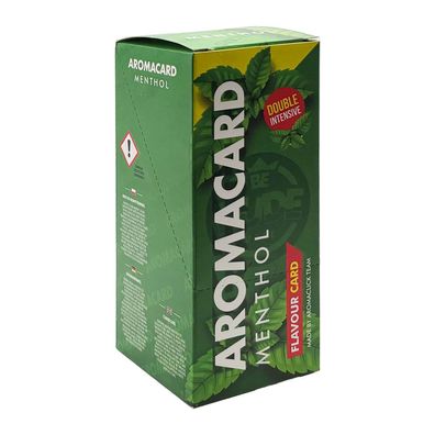 Aromaclick Team 25x Aromakarte Menthol - Flavour Card