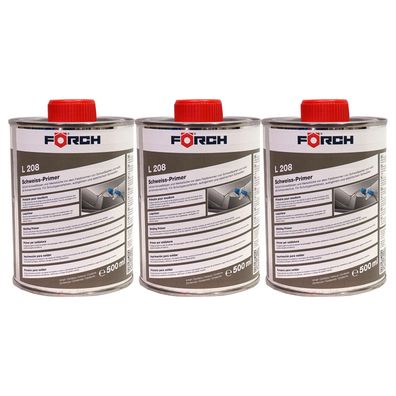 3x FOERCH L208 Schweissprimer 0.5 LTR Korrosionsschutz Überlackierbar Rostschutz