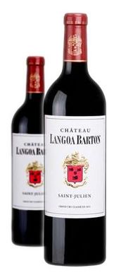2 x Château Langoa-Barton 3ème Cru Classé Saint-Julien AC – 2018