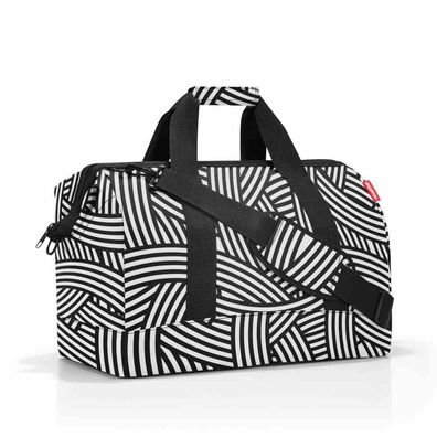 reisenthel allrounder L 30l zebra MT1032 schwarz weiß Reisetasche Tasche Sauna