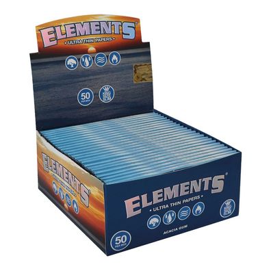 Elements Ultra Thin King Size Slim 50x Papers à 32 Blatt = 1 Box