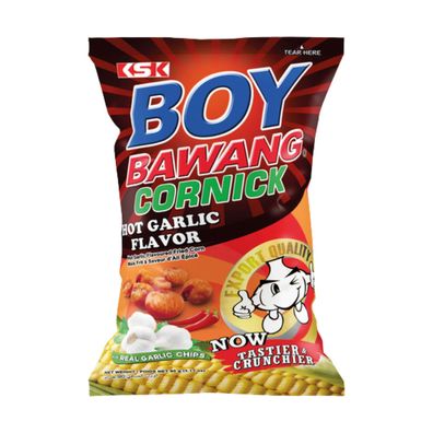 Boy Bawang Cornick Frittierter Mais Scharfer Knoblauch 90g