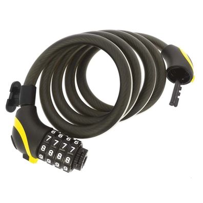 Michelin Spiralschloss mit LED Code 150 cm Ø 12 mm