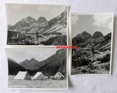 3 Fotos aus DDR Zeit Malioviza Zeltlager Bulgarien Rialgebirge