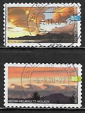 BRD gestempelt Michel-Nummer 3531-3532