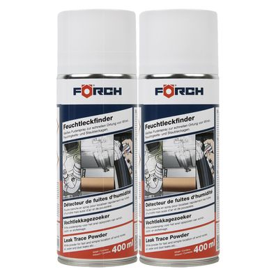2x FÖRCH Feuchtleckfinder 0.4 LTR Ortung von Windlöchern Feuchtigkeit Lecksucher