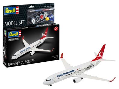 Revell 1:144 63772 Model Set Boeing 737-800 Turkish Airlines - NEU