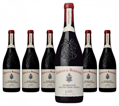 6 x Château de Beaucastel Châteauneuf-du-Pape AOC Rouge – 2023