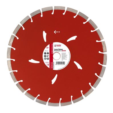 Diamanttrennscheibe D 350 x D 25,4 Laser Beton Premium S