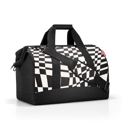 reisenthel allrounder L 30l op art MT7066 schwarz weiss Reisetasche Tasche Sauna